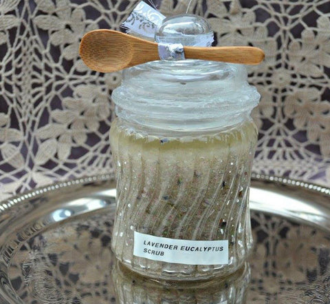 Lavender Eucalyptus Salt Scrub